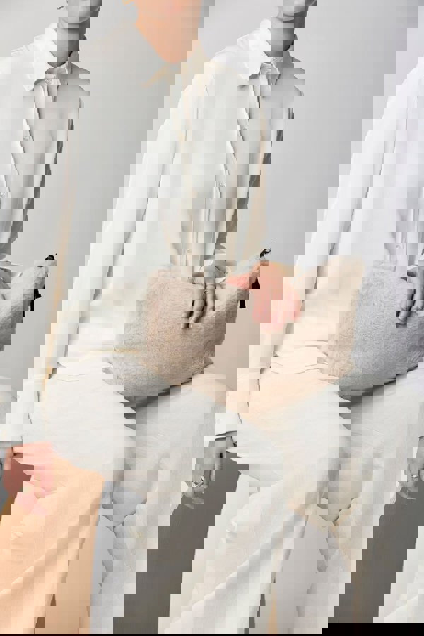 Maxi Havana Clutch Beige