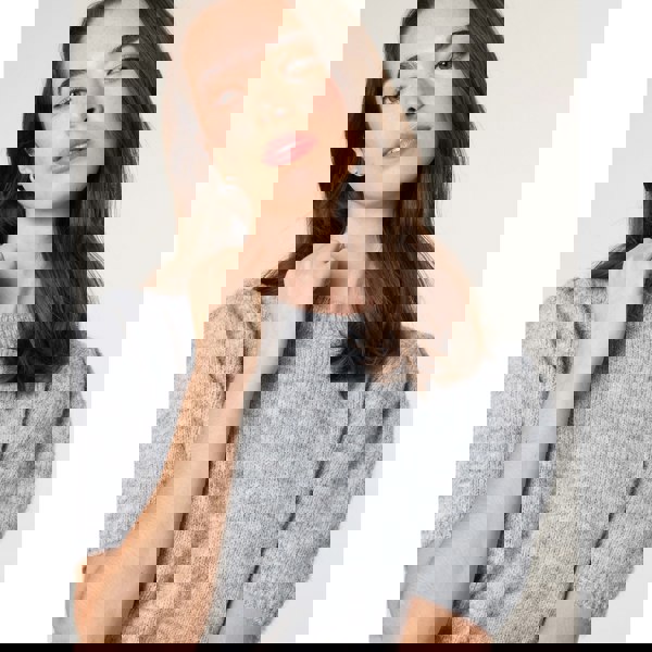 Blue Vanilla Round Neck Knit Jumper