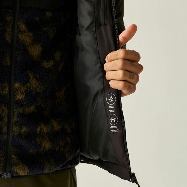 Regatta Mens Allston Waterproof Jacket - Black - 