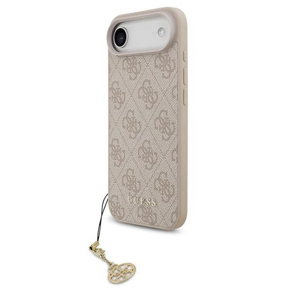 Guess 4G Charms Case for iPhone 17 Air 6.5" Tone on Tone Pink - GUHMP17MGF4GCP