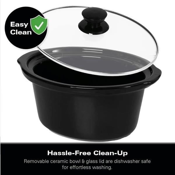 Hamilton Beach The Comfort Cook 3.5L Slow Cooker - Stainless Steel