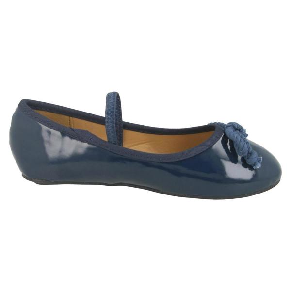 Spot On Girls Spot On Elastic Bar Ballerinas