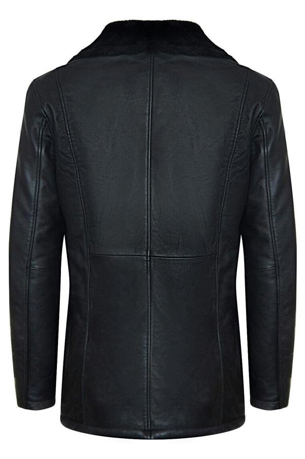 Infinity Leather Men's Reefer Leather Blazer Jacket`- Pablo