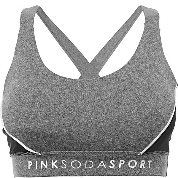 Pink Soda Womens Sport Layna Medium Support in Grey
