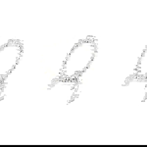 Say It With Classic Initial Ball Ring - Sterling Silver (Large)