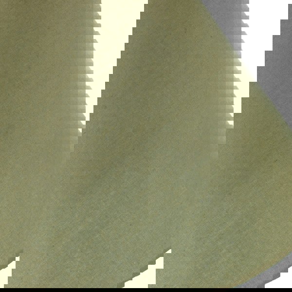 Traditional 8 Inch Olive Green Cotton Fabric Coolie Lamp Shade Image 4