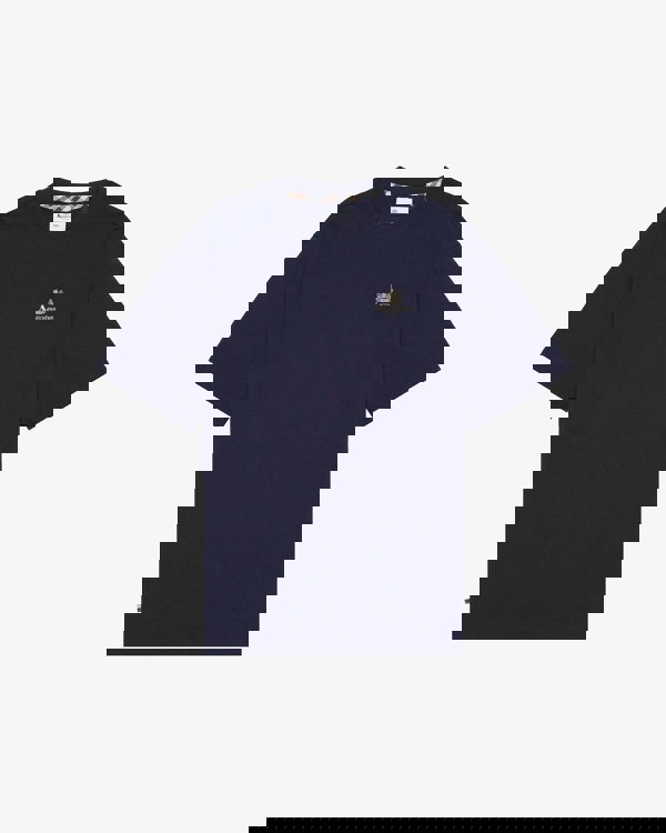 Aquascutum Mens Small Logo T-Shirt - Navy 11