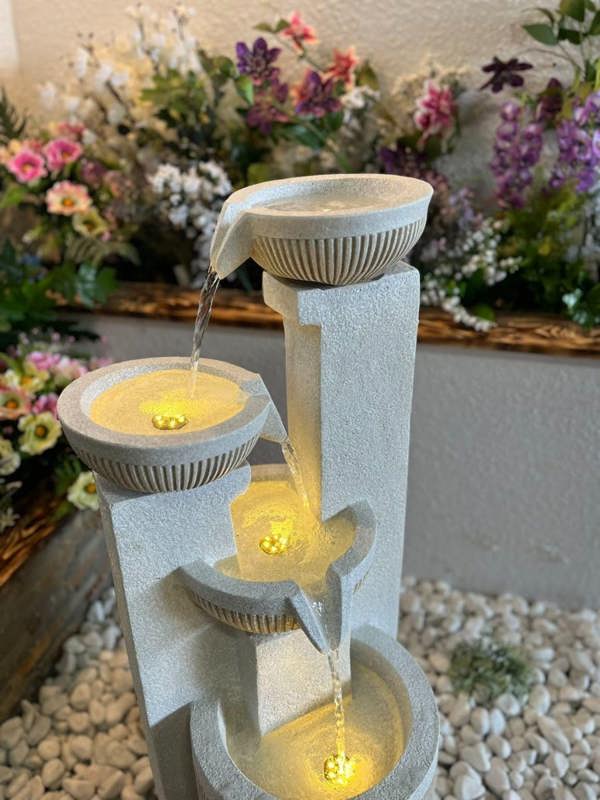 Tranquillity Water Features Diablo Pour Contemporary Water Feature