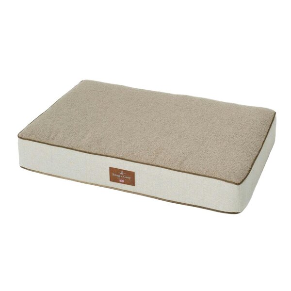 Snug and Cosy Pets Heritage Tweed Orthopaedic Pet Lounger - Comfort & Support