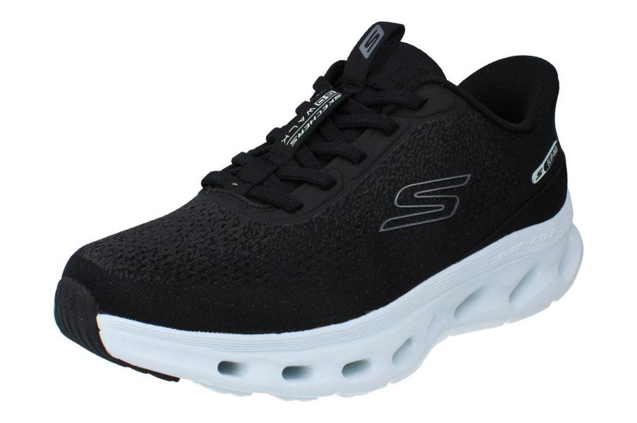 Skechers Hands Free Slip-Ins Go Walk Glide Step 2.0- Nessa Womens Trainers 125124 Shoes  BKLB