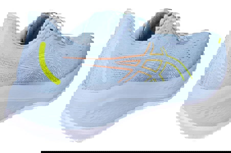Asics Gel-Cumulus 26 Mens Running Trainers 1011B792 Sneakers Shoes  021 - Cool Grey Safety Yellow 021 - Photo 2