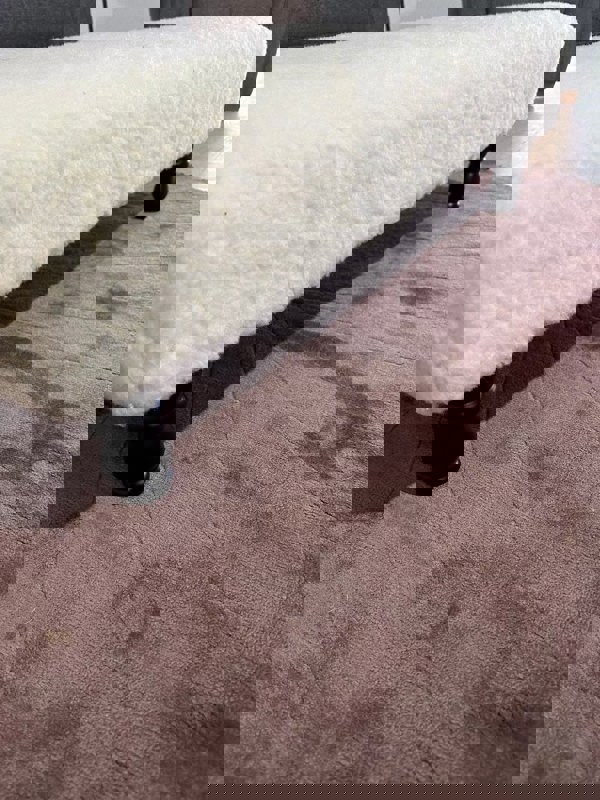 cuddle fabric off white Footrest