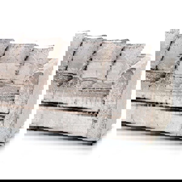 Crystal Crushed Velvet Scatter Back 5 Seater L Shaped Corner Sofa - 3