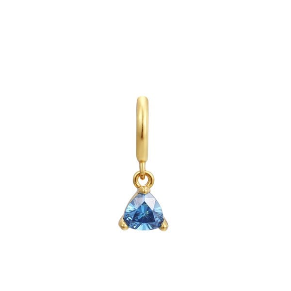 Gold Trip December Birthstone Necklace Charm