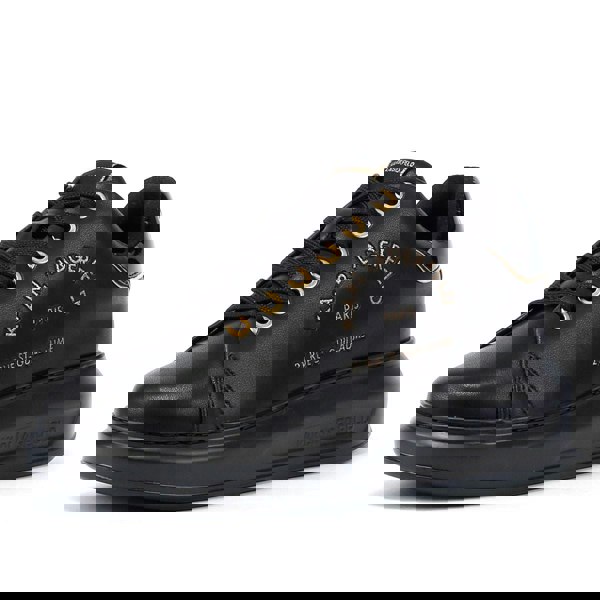 Karl Lagerfeld Kapri Metal Maison Glitter Women's Trainers - Black / Gold