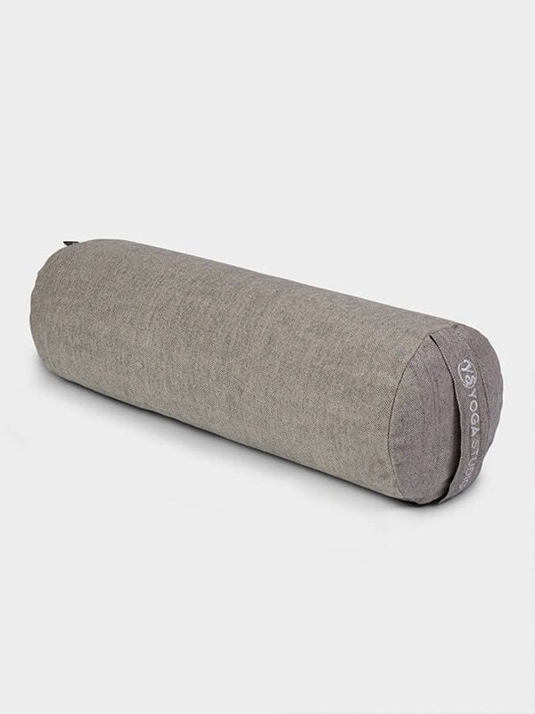 Yoga Studio Organic Buckwheat Two Toned Meditation Bolster Cushion