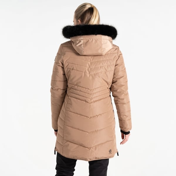 Dare 2B Women's Striking IV Mid Length Padded Jacket - Cashmere