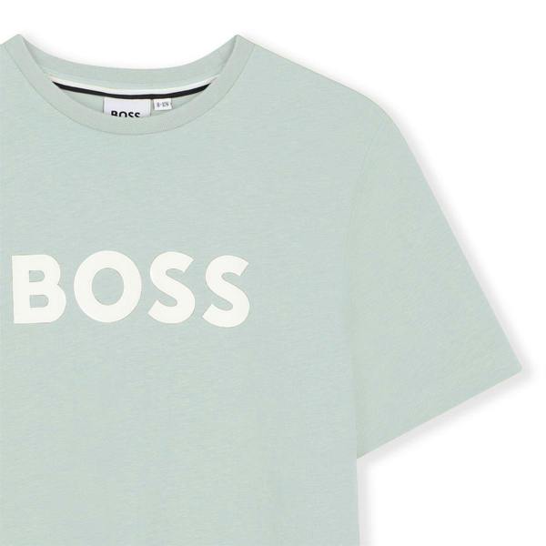 Boss Childrens/Kids Logo T-Shirt - Sprout - 
