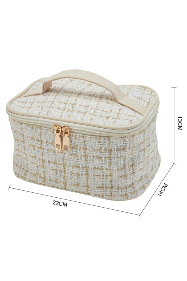 Living and Home Large Toiletry Bag Cosmetic Bag Travel Makeup Bag Organizer