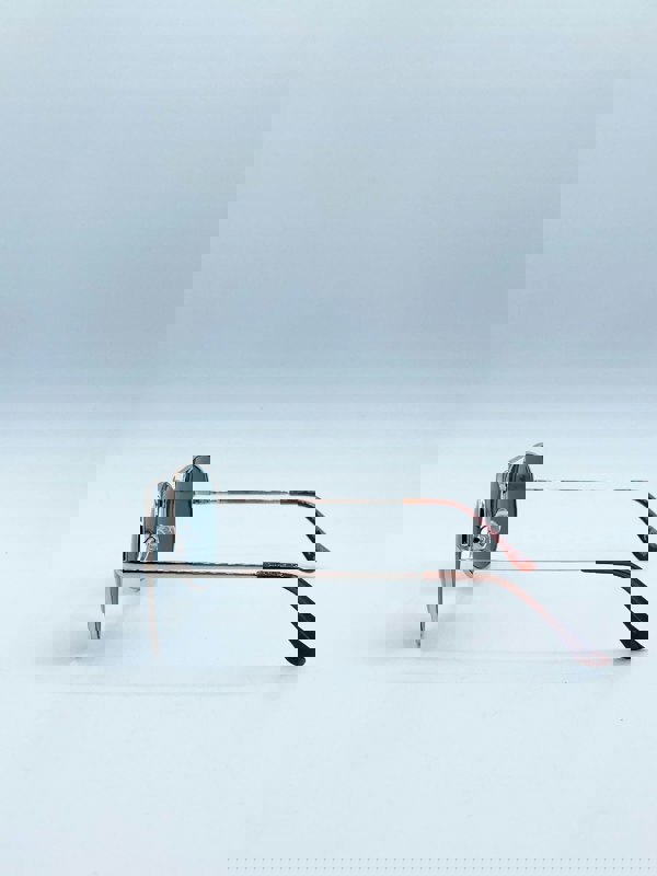 SVNX Gold Frame Aviators with Khaki Lenses