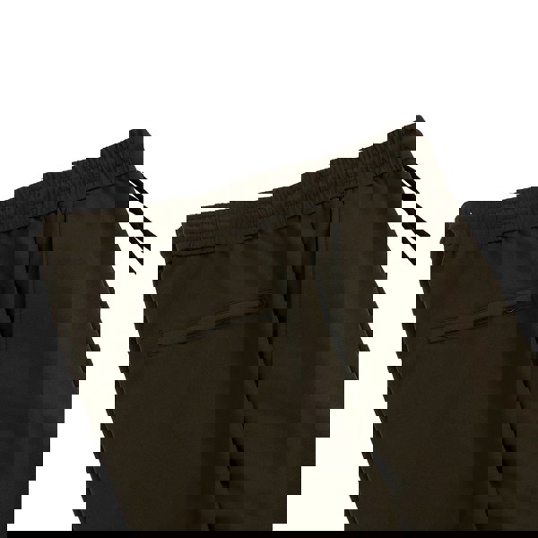 David WeJ Plain Drawstring Trouser - Khaki