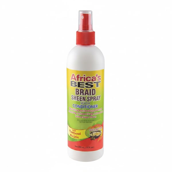 Africa's Best Braid Sheen Spray 12oz
