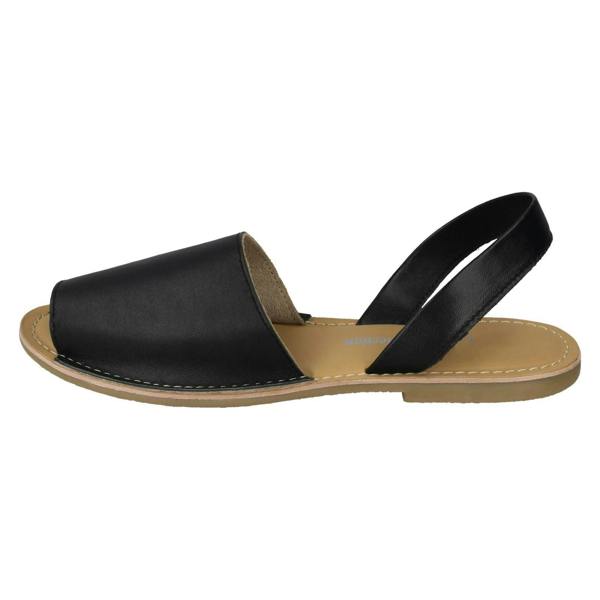 Leather Collection Ladies Leather Collection Slingback Mule Sandals