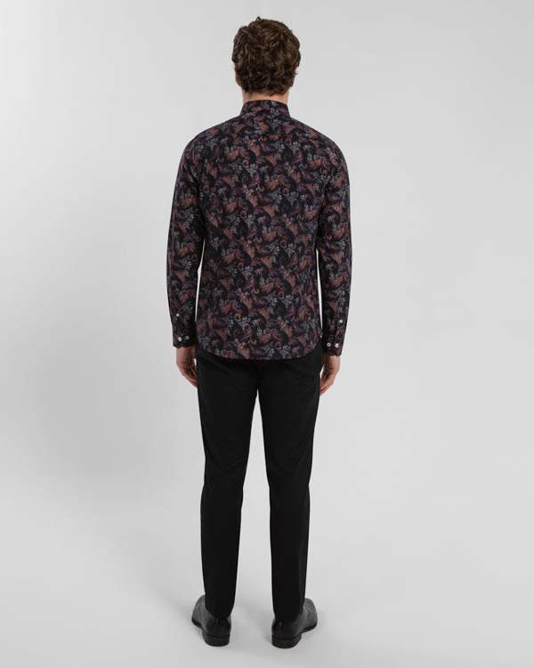 Steel & Jelly Limited Edition Seasonal Leaf Slim Fit Shirt