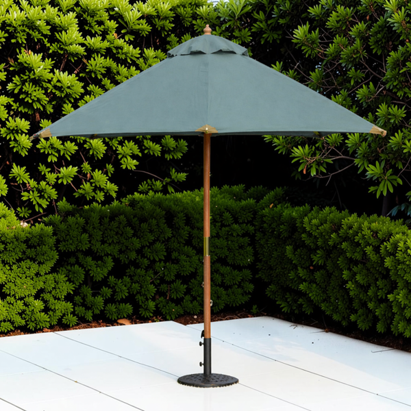 The Garden Marketplace 3.5m Premium Hardwood Garden Parasol Umbrella