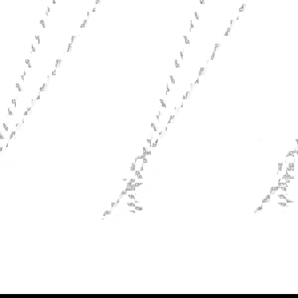 Say It With Luxe CZ Initial Necklace - Sterling Silver