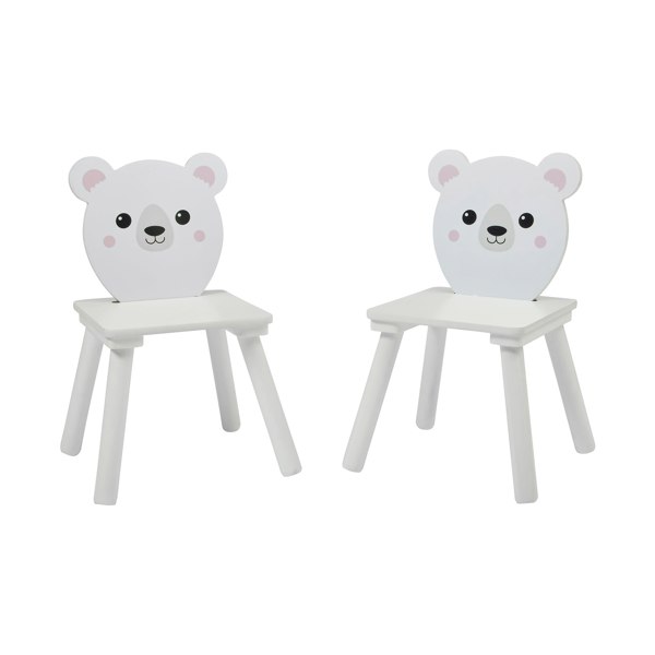 Liberty House Toys Kids Bear Table and Two Chairs Set