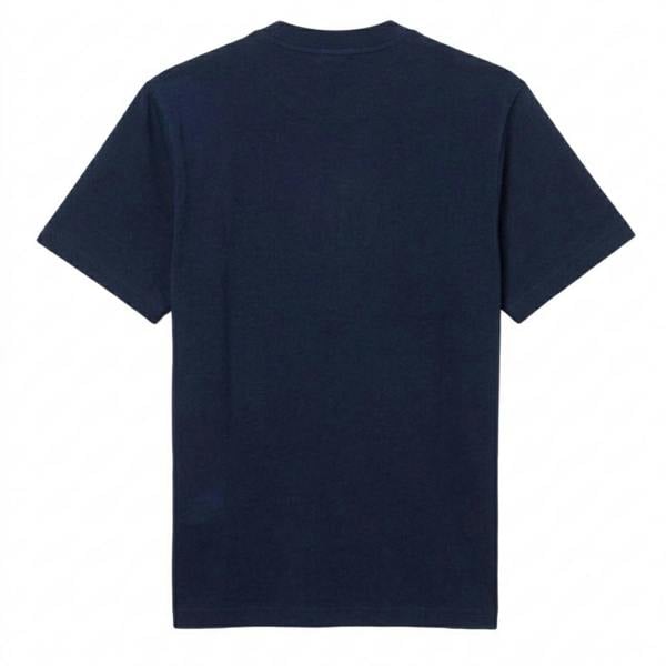 Lacoste Mens Striped Regular T-Shirt - Navy - 