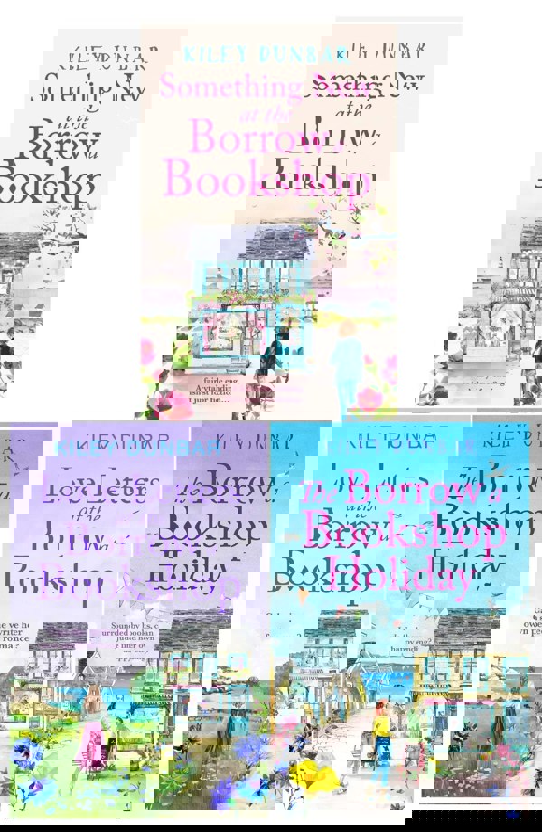 Kiley Dunbar Borrow a Bookshop Series Collection 3 Books Set