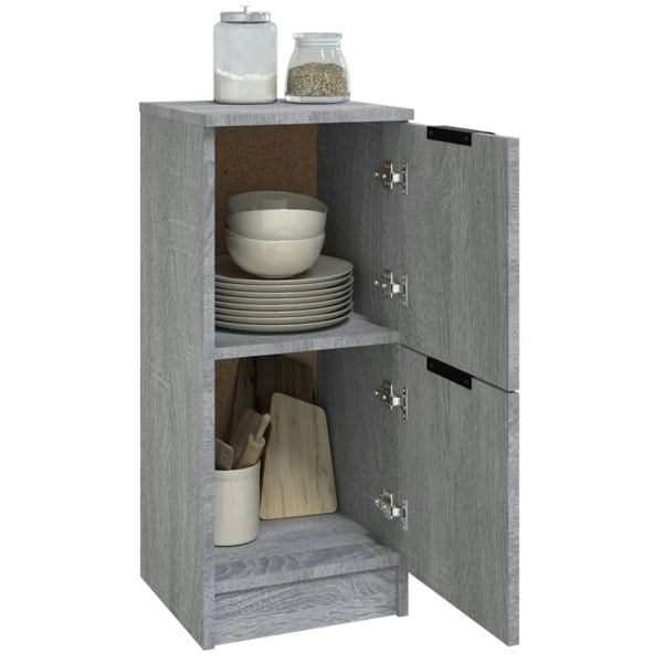 Berkfield Sideboard Grey Sonoma 30x30x70 cm Engineered Wood