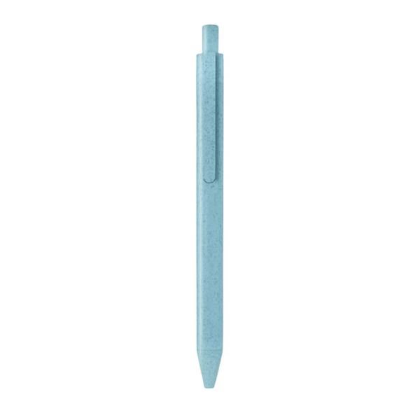 MidOcean Pecas Wheat Straw Ballpoint Pen - Blue - 