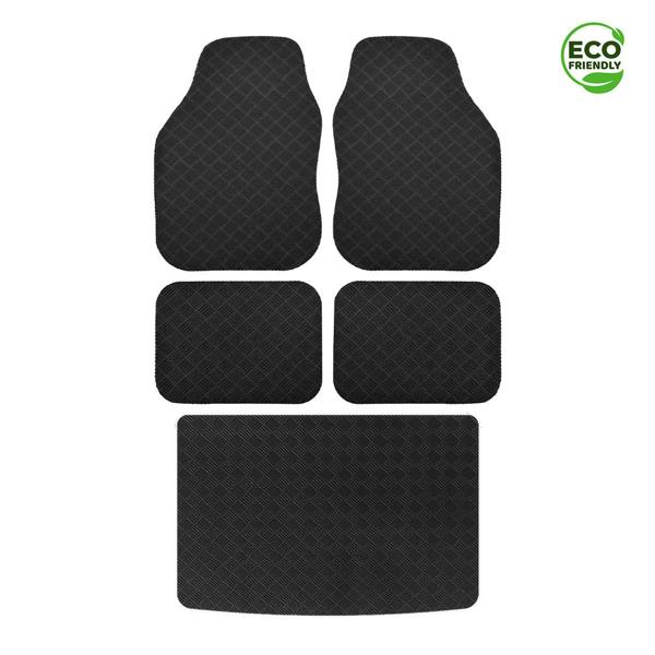 Nicoman Eco Friendly Universal Car Mat - Full Set + Boot Mat