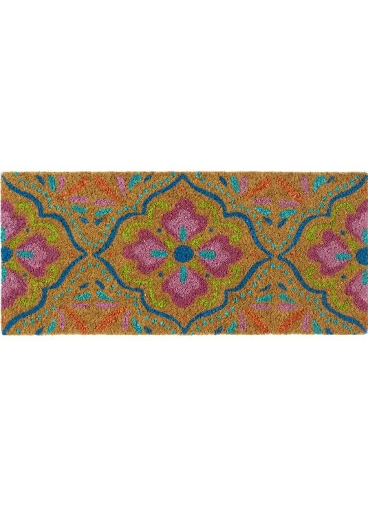 The Rugs Outdoor Bright Tile Coir Insert (23x53cm)