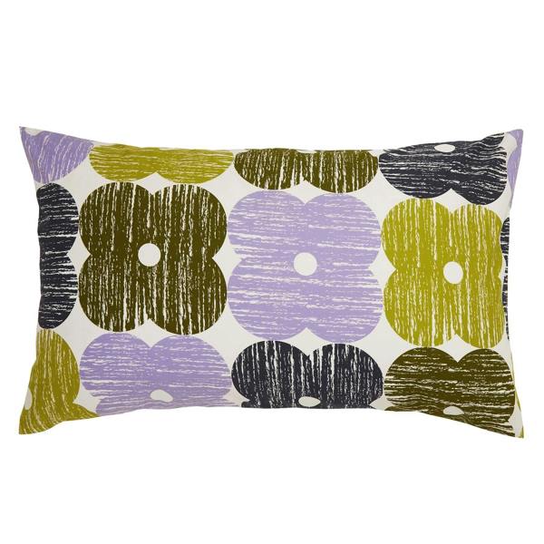 Orla Kiely Textured Flower Lilac Duvet Cover Set