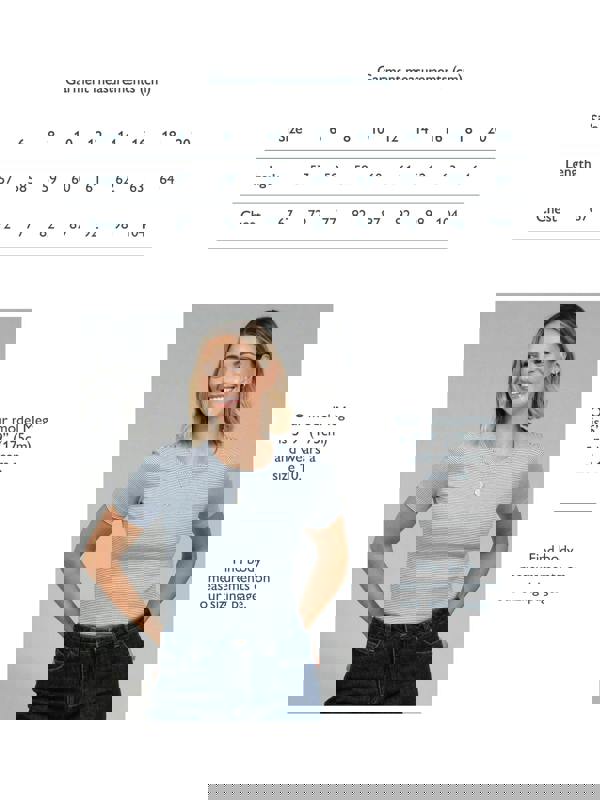 Kite Womens Organic Portesham Jersey T-Shirt Navy Stripe