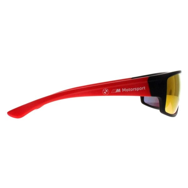 BMW Motorsport Sunglasses BS0033 02U Black Brown Mirror