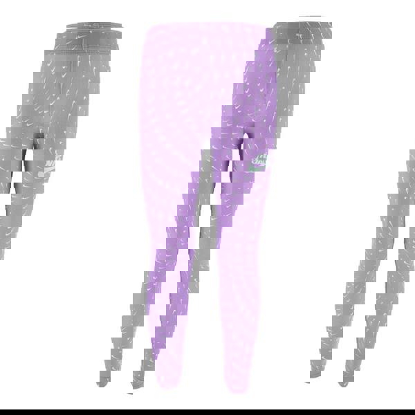 Nike Girls Essential All-Over Print Leggings - Violet