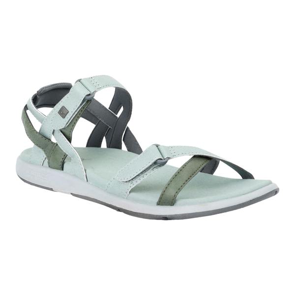 Regatta Great Outdoors Womens/Ladies Lady Santa Cruz Open Toe Sandals - Glacier Green/Four Leaf Clover - 