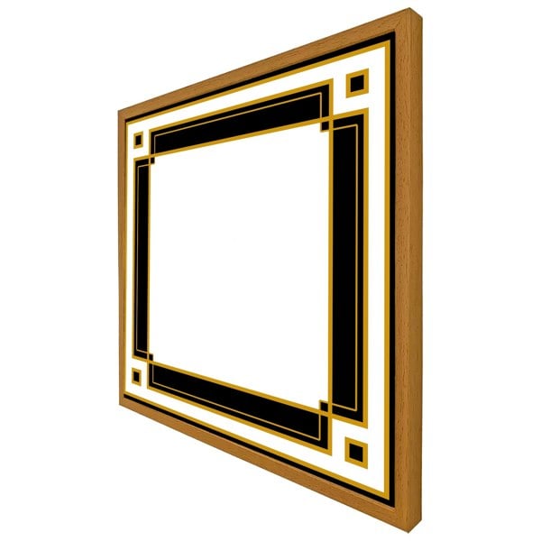 Benjamin Tate Design Art deco black & gold (Picutre Frame)