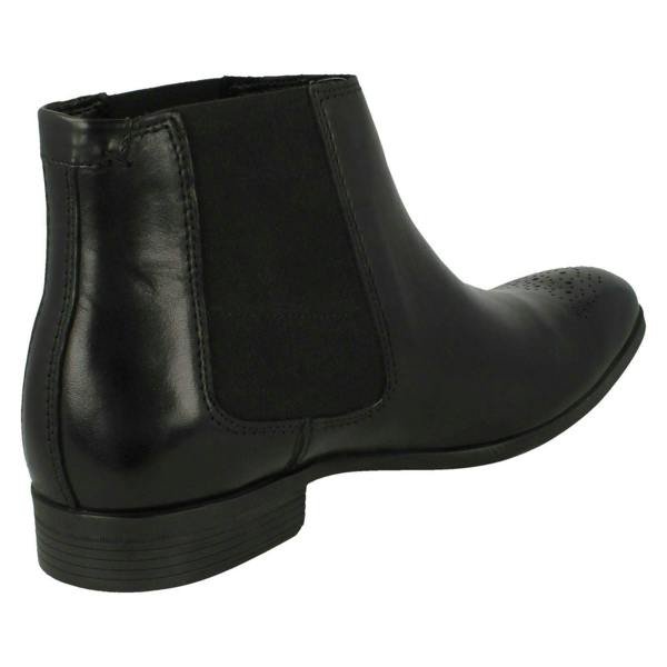 Clarks Mens Clarks Smart Chelsea Boots Gilmore Chelsea