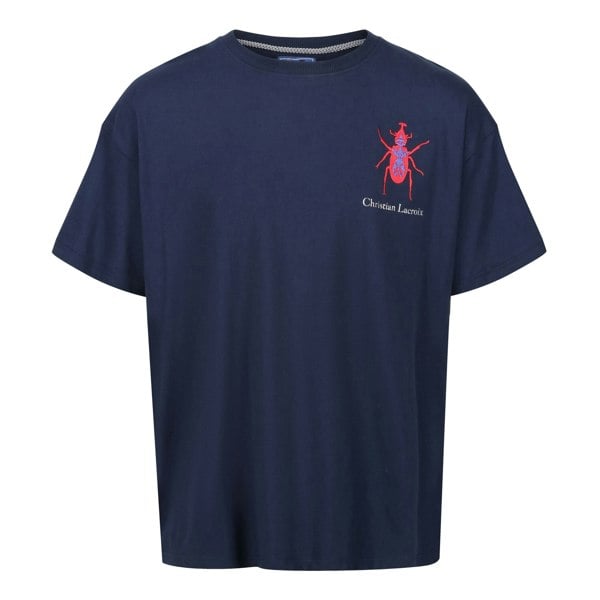 Regatta Mens Christian Lacroix Aramon Cotton T-Shirt - Navy