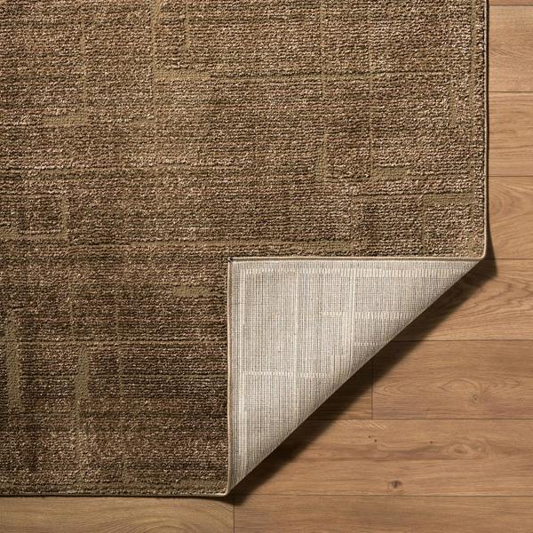 Livabliss Alba-Modern Brown Graphic Rug