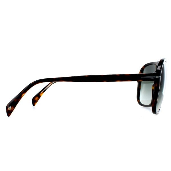 David Beckham Sunglasses DB7008/S 086 9K Dark Havana Green Gradient