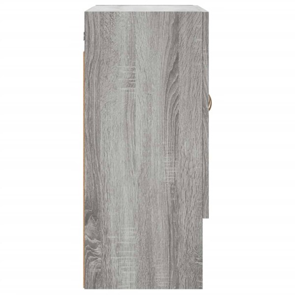 Berkfield Wall Cabinet Grey Sonoma 60x31x70 cm Engineered Wood