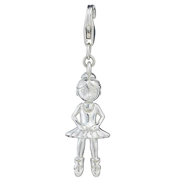 Mylee London Sterling Silver Ballerina Charm