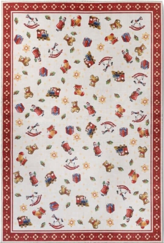 The Rugs Nostalgic Christmas Fun Design Rug